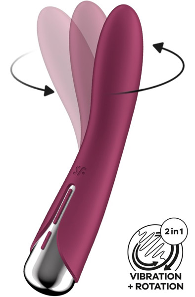 Satisfyer Spinning Vibe 1 Red - Vibrator 1