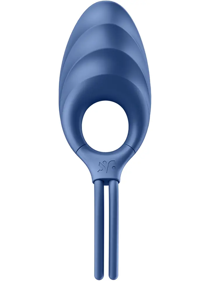 Satisfyer Swordsman Vibrating Cock Ring Blue - Vibrating cock ring 4