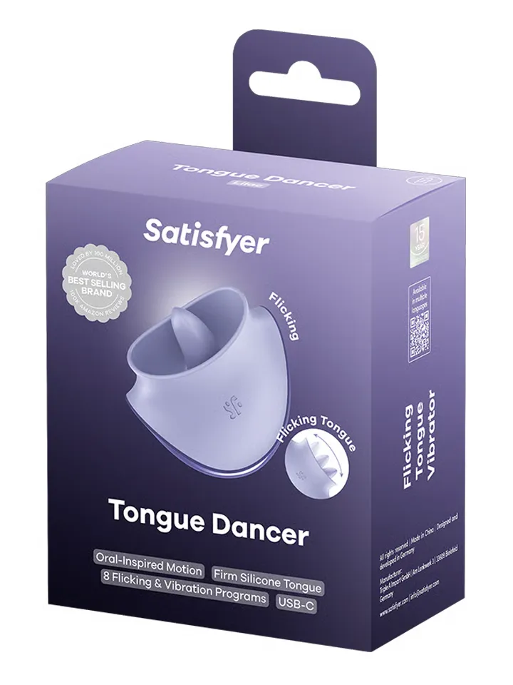 Satisfyer Tongue Dancer Flicking Clitoral Stimulator - Clitoral vibrator 5 [full]
