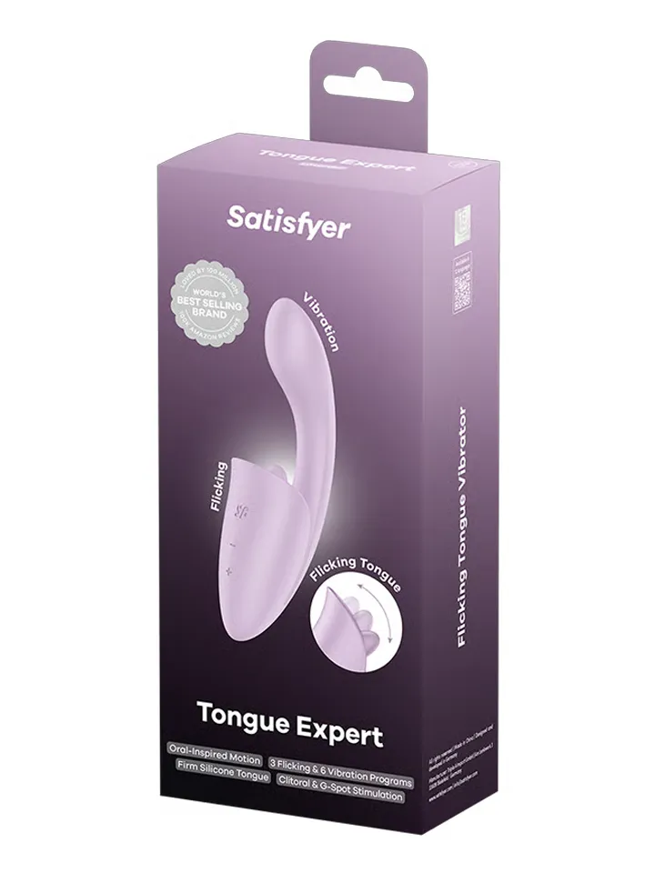 Satisfyer Tongue Expert Clitoral & G-Spot Stimulator - G-spot vibrator 5 [full]