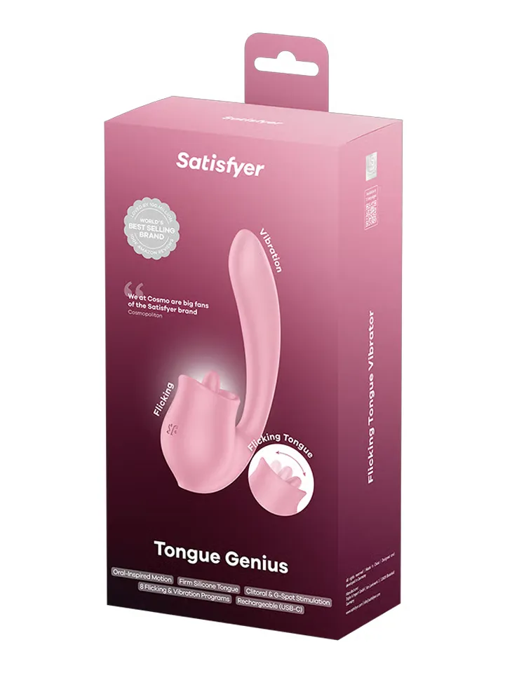 Satisfyer Tongue Genius Clitoral & G-Spot Stimulator - G-spot vibrator 5 [full]