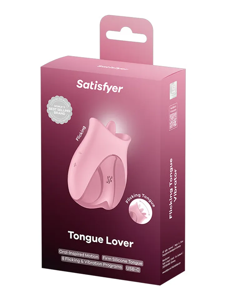 Satisfyer Tongue Lover Flicking Clitoral Stimulator - Clitoral vibrator 6