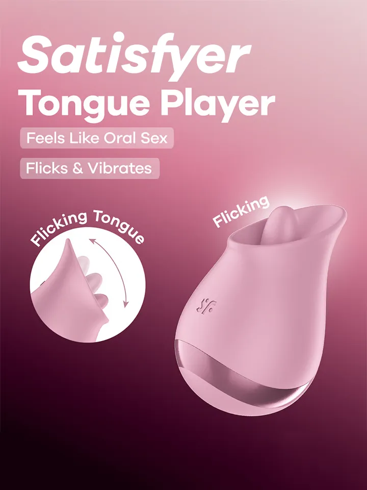 Satisfyer Tongue Player Flicking Clitoral Stimulator - Clitoral vibrator 1 [full]