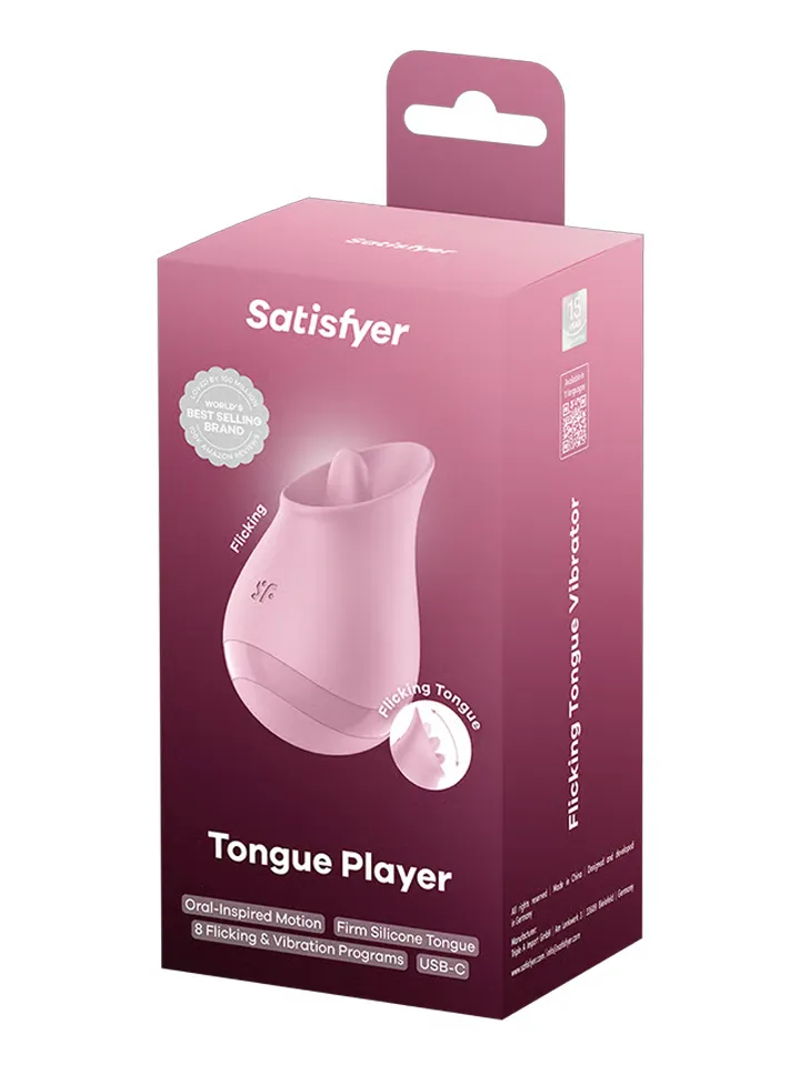 Satisfyer Tongue Player Flicking Clitoral Stimulator - Clitoral vibrator 5 [full]
