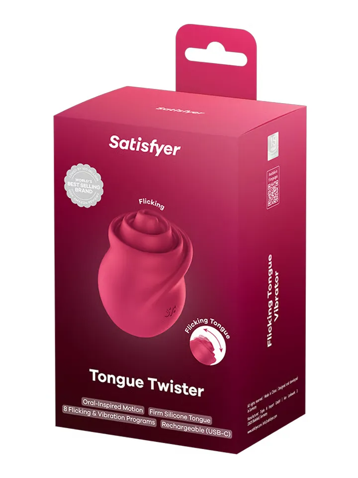 Satisfyer Tongue Twister Flicking Tongue Vibrator - Clitoral vibrator 5 [full]