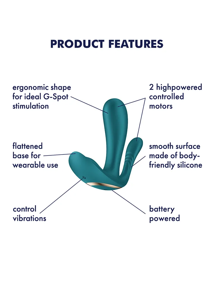 Satisfyer Top Secret+ Battery Powered - G-spot vibrator 2 [full]