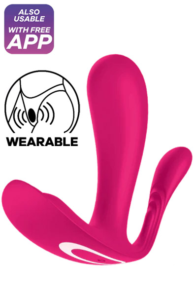 Satisfyer Top Secret+ Connect App Pink - G-Punkt-Vibrator 1