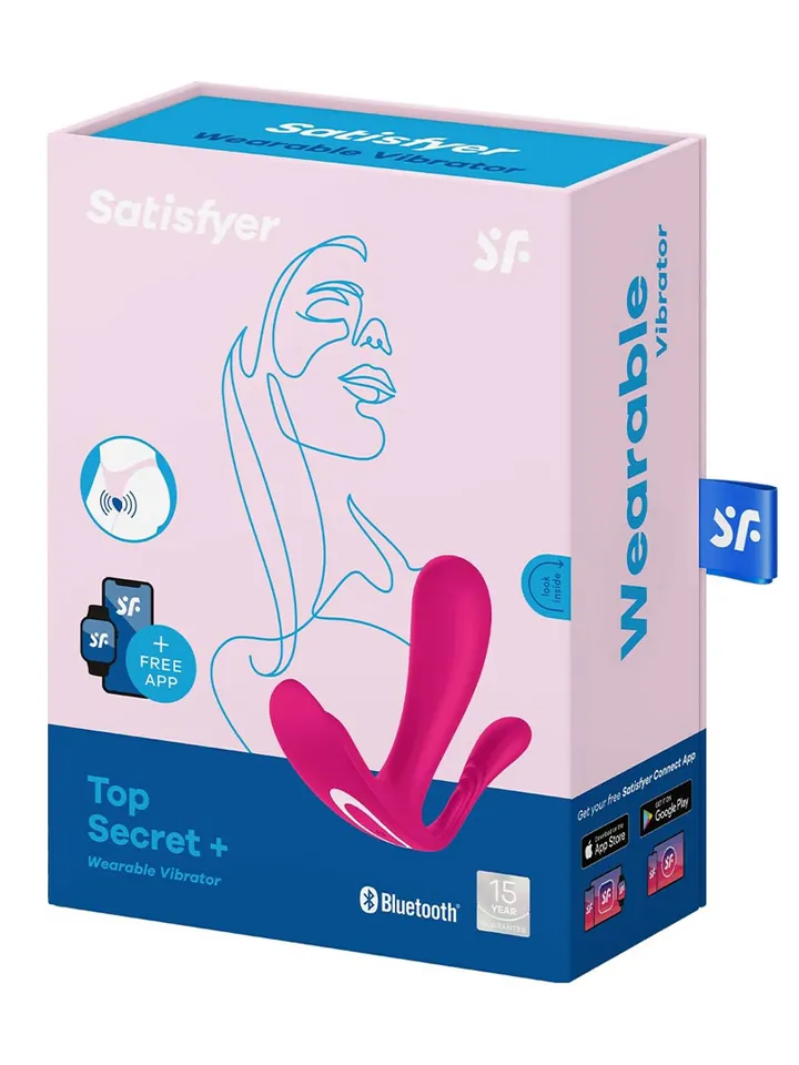 Satisfyer Top Secret+ Connect App Pink - G-spot vibrator 5 [full]