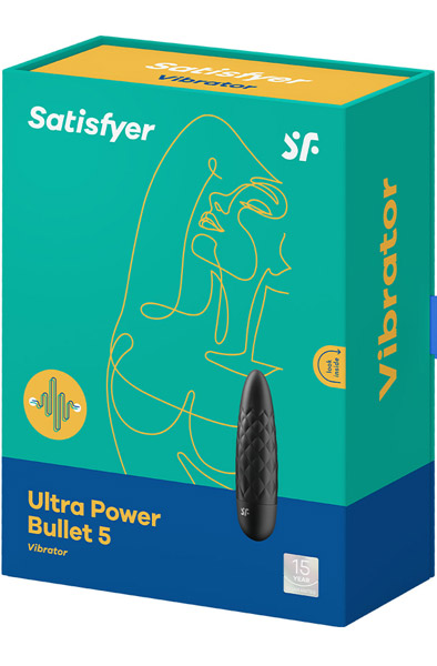 Satisfyer Ultra Power Bullet 5 Black - Bullet vibrator 4