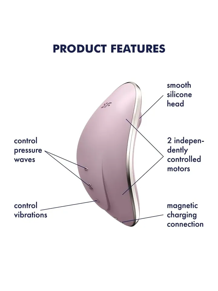 Satisfyer Vulva Lover 1 Violet - Air pressure vibrator 2 [full]