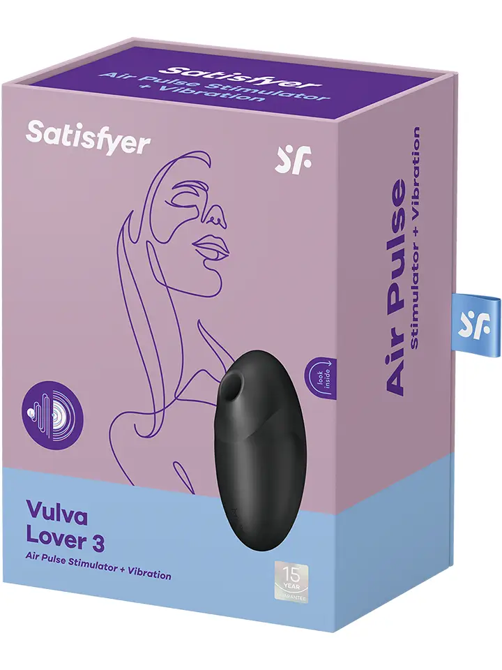 Satisfyer Vulva Lover 3 Black - Luftdruck-Vibrator 6