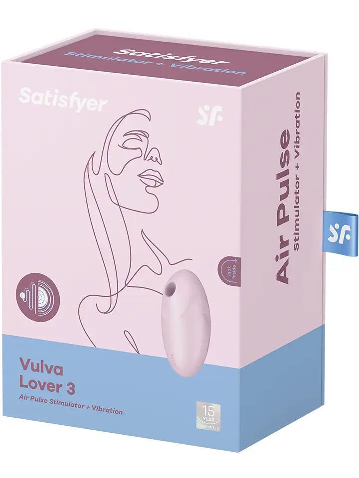 Satisfyer Vulva Lover 3 Pink - Air pressure vibrator 6