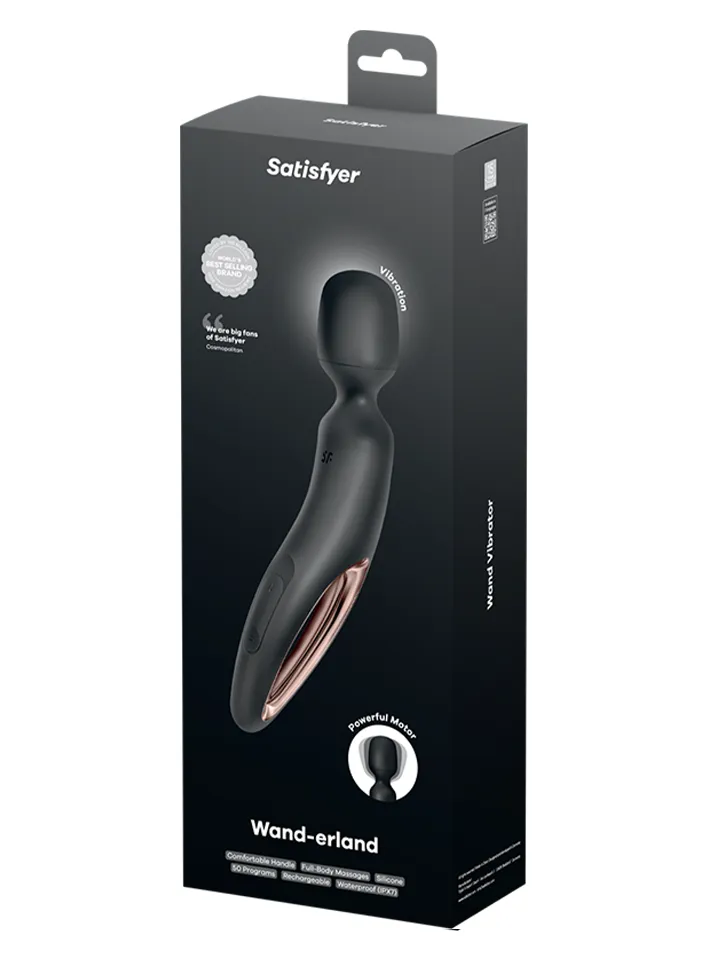 Satisfyer Wand-Erland Black/Rosegold - Magic wand / Massage wand 4 [full]