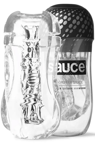 Sauce Black Pepper Sauce Masturbation Cup - Stroker 1
