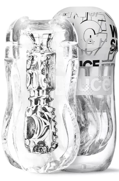 Sauce Masturbation Cup White - Stroker 1