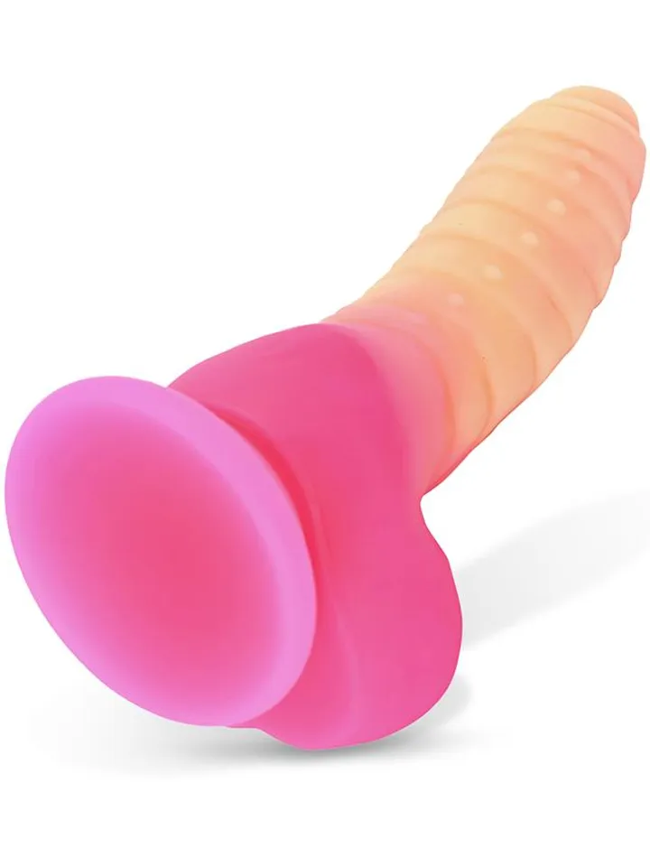 Scalidor Luminiscent Unicorn Dildo 18 cm - Dragon dildo 3