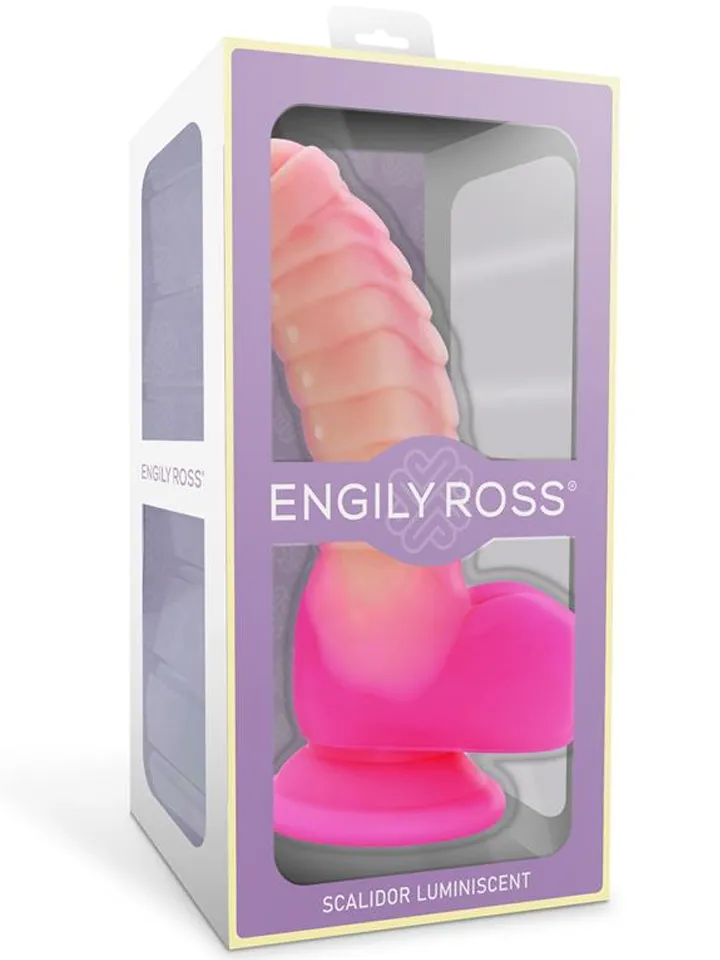 Scalidor Luminiscent Unicorn Dildo 18 cm - Dragon dildo 4