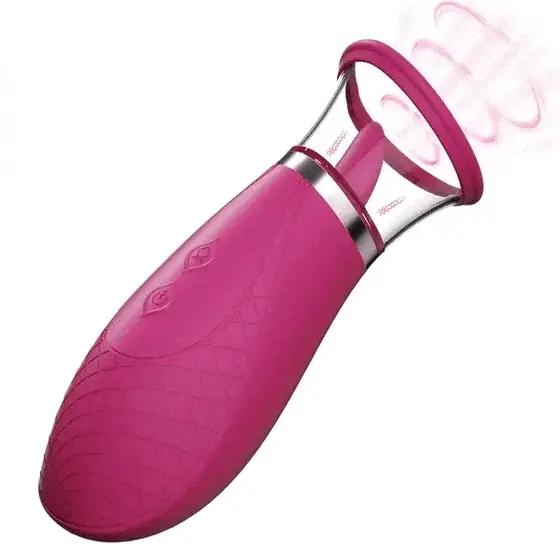 Scioness Suction & Clitoral Licking Stimulator Green - Clitoris and vagina pump 2 [full]