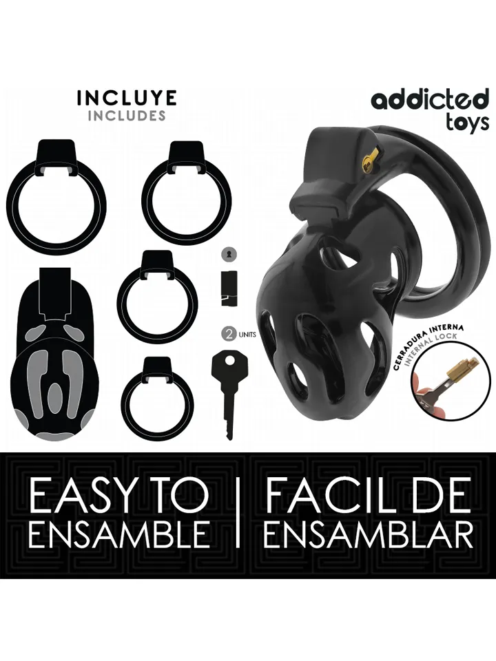 Sealed Crypt Penis Cage 8 cm - Chastity cage 2 [full]