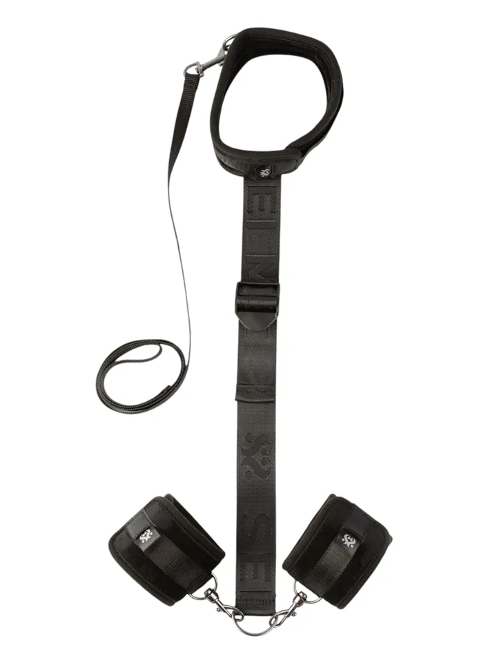 Sei Mio Adjustable Neck & Wrist Restraint Kit - Handcuffs & necklaces 1 [full]