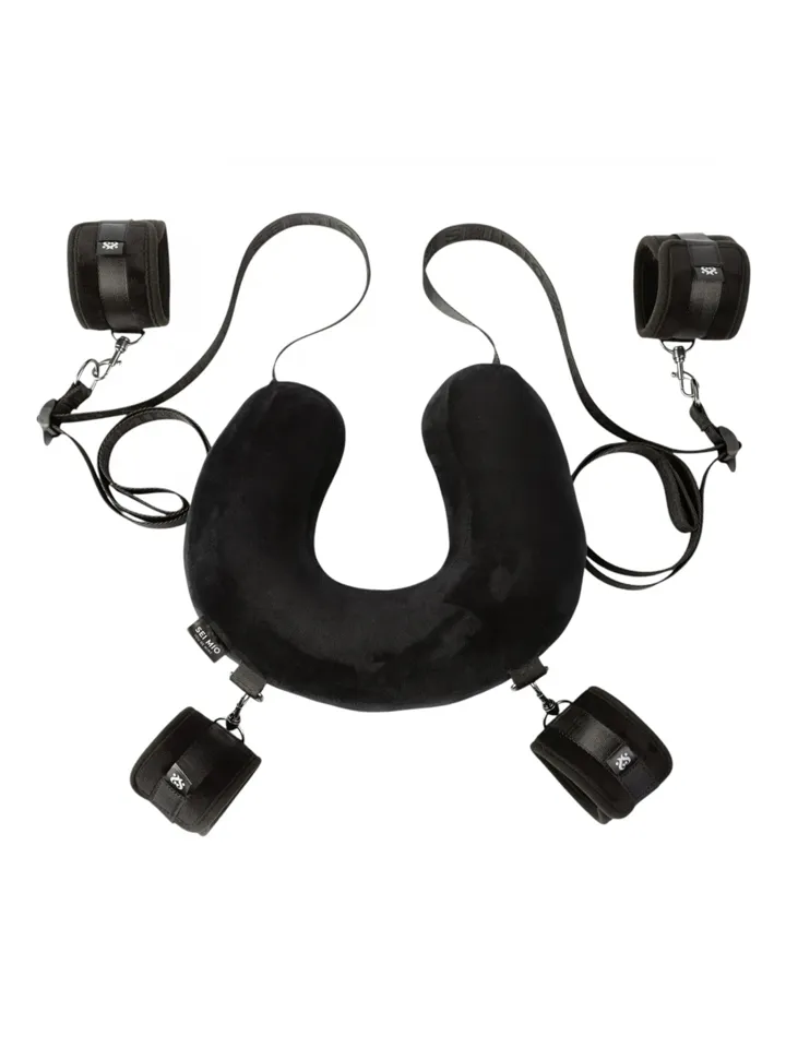 Sei Mio Deluxe Sex Position Restraint System - Wrist & ankle cuffs 1 [full]