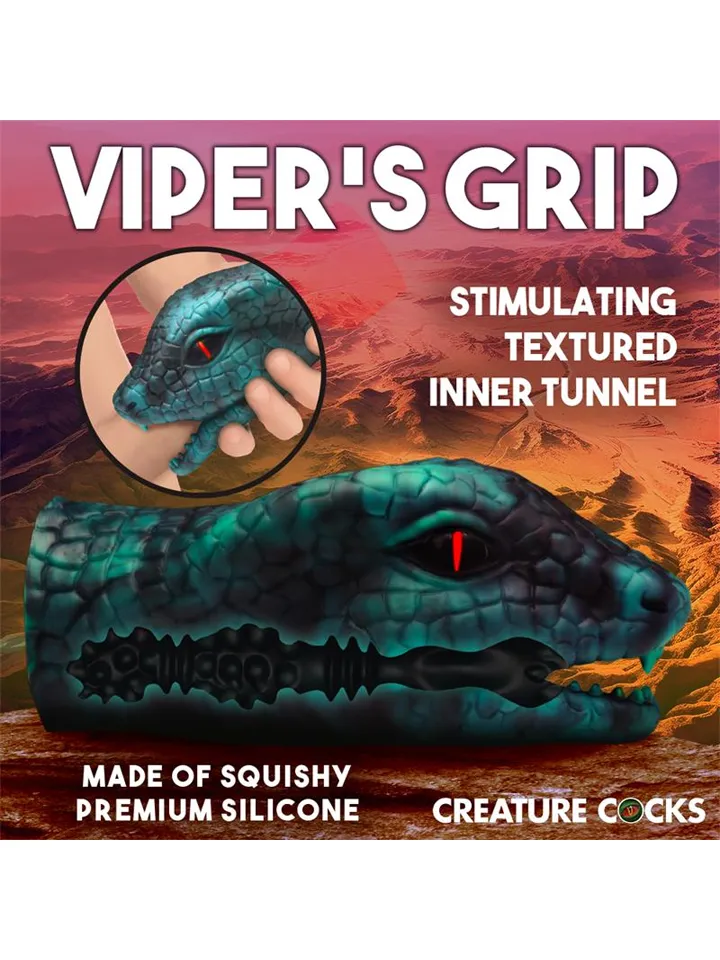 Serpentine Snake Silicone Masturbator - Masturbator 2 [full]