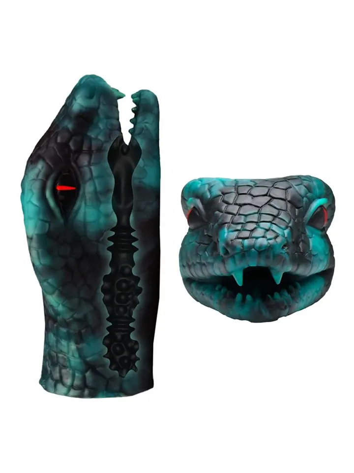 Serpentine Snake Silicone Masturbator - Masturbator 4 [full]