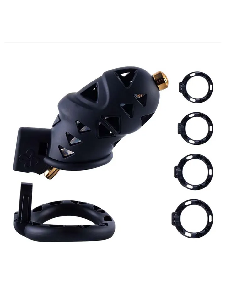 Sevanda Rattlesnake Chastity Cage Long - Penis cage 3 [full]