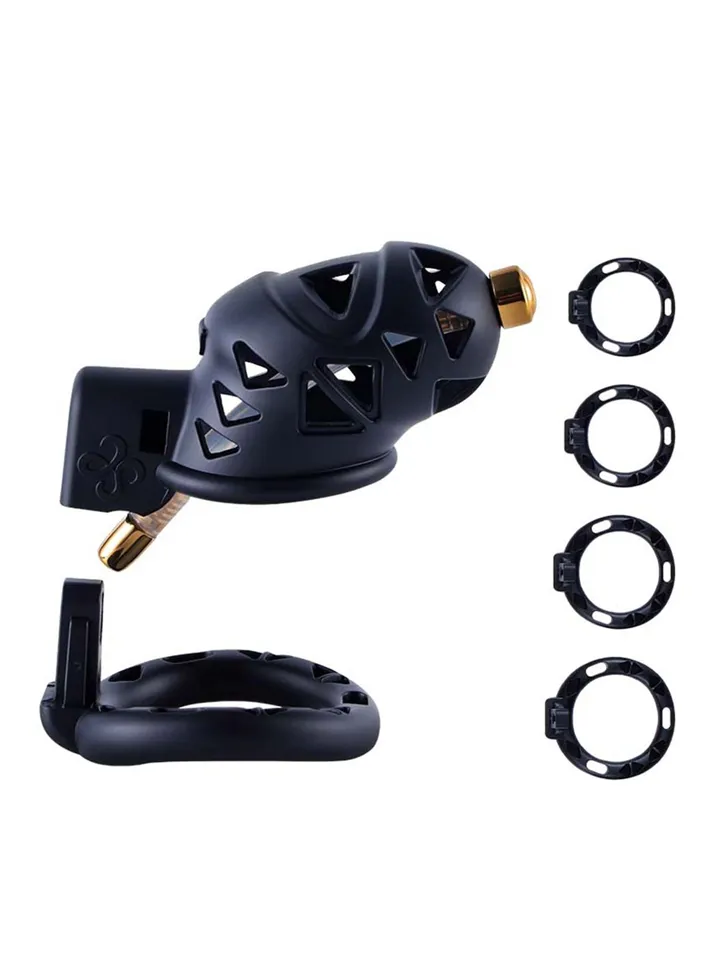 Sevanda Rattlesnake Chastity Cage Short - Penis cage 3 [full]