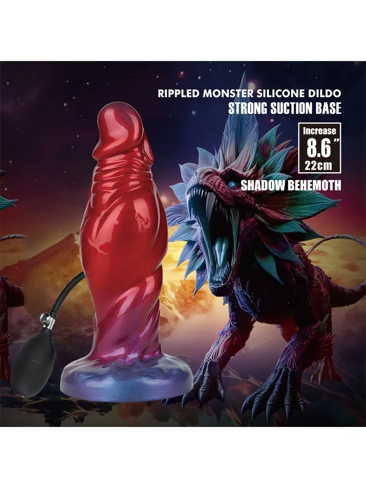 Shadow Behemoth Inflatable Monster Dildo 22 cm - Inflatable dildo 3 [full]
