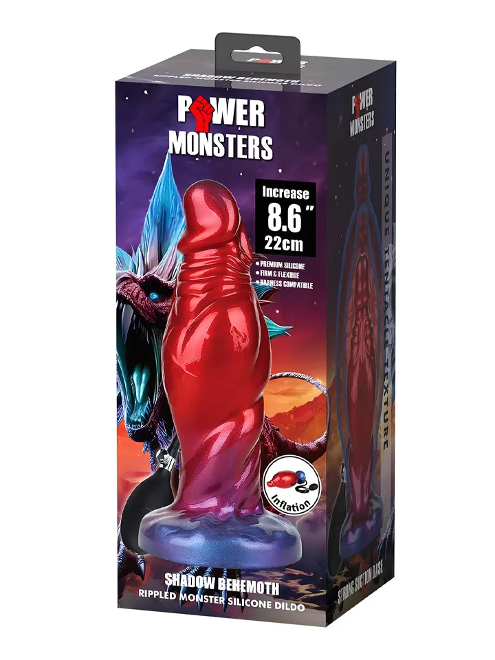 Shadow Behemoth Inflatable Monster Dildo 22 cm - Inflatable dildo 5 [full]
