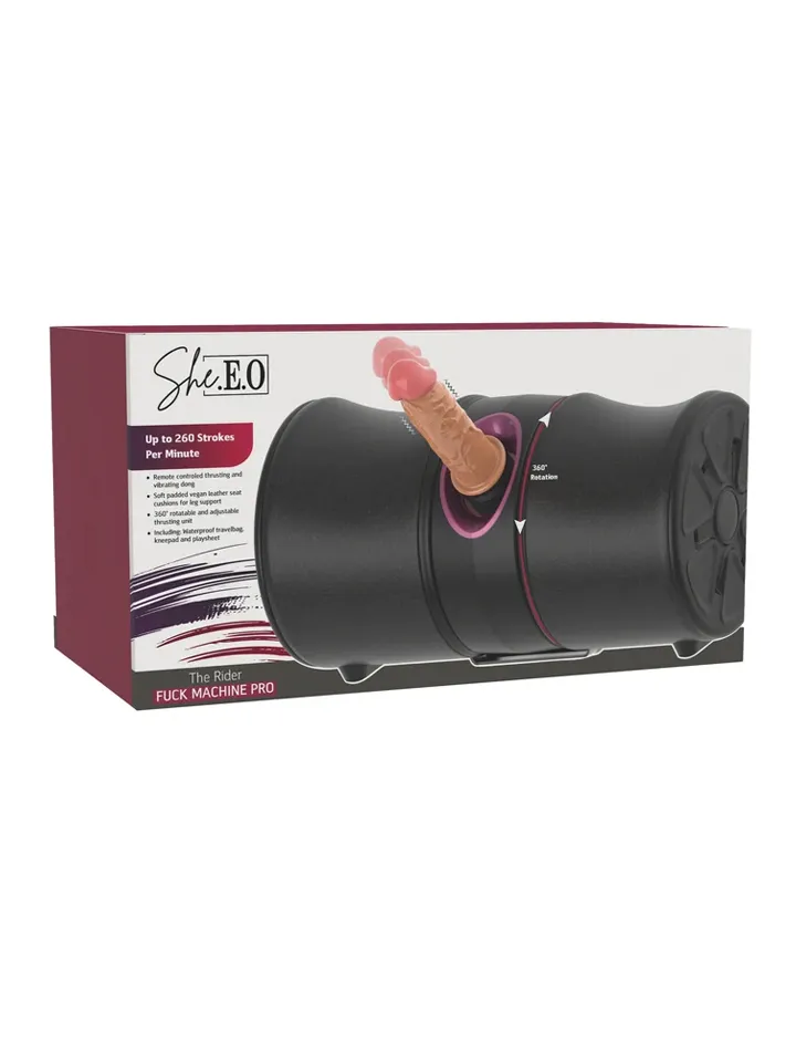 She.E.O The Rider Fuck Machine Pro 220V - Sex machine 5 [full]