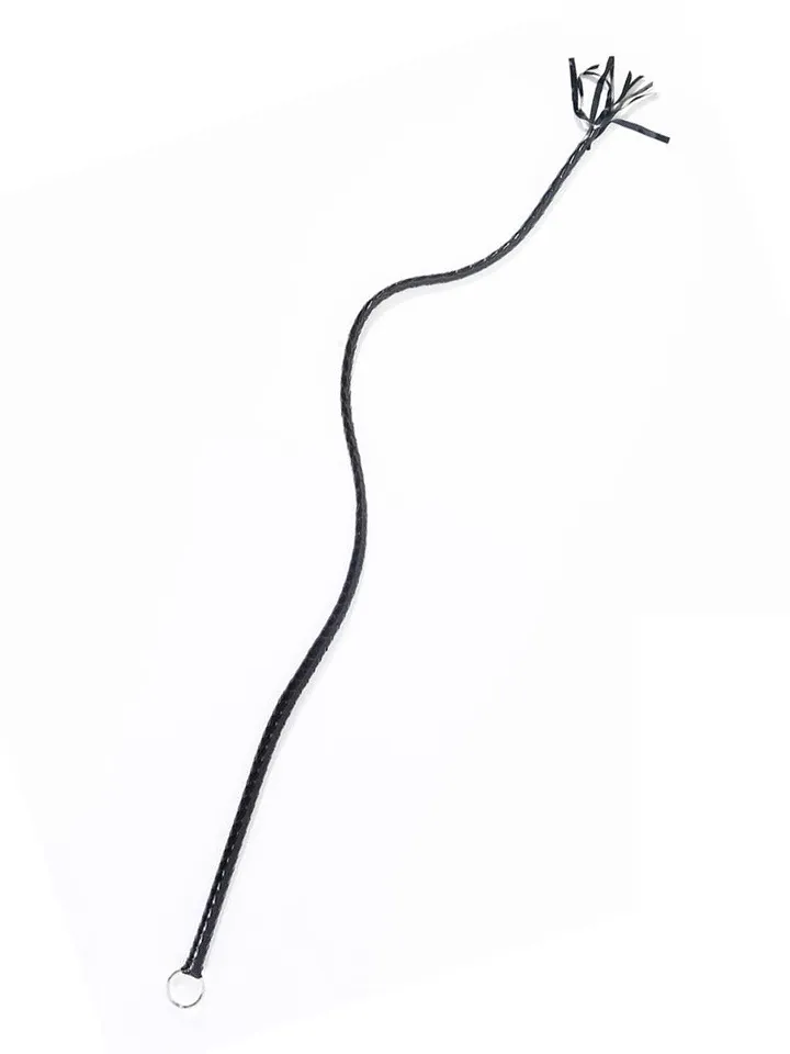 Shiny Black Long Whip 138 cm - Whip 2 [full]