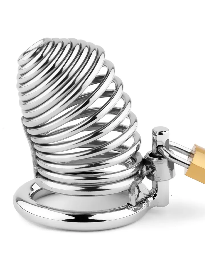 Short Metal Penis Cock Cage - Chastity cage 1 [full]