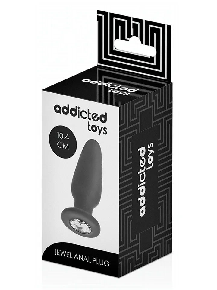 Silicone Anal Plug With Jewel 10,4 cm - Anal plug 4 [full]