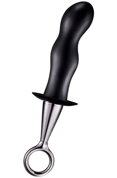 Silicone Butt Plug With Finger Ring 22,5 cm - Analplug mit Zugring 3