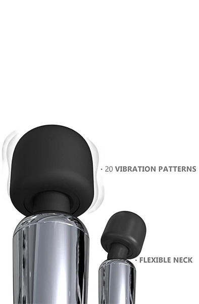 Silvery High-Tech Super Powerful Wireless Wand - Magic wand / Massage wand 2