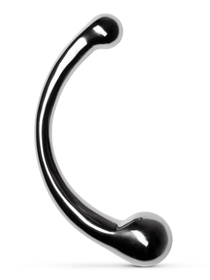 Sinner Gear Curvey G-Spot Metal Dildo - Steel dildo 1 [full]