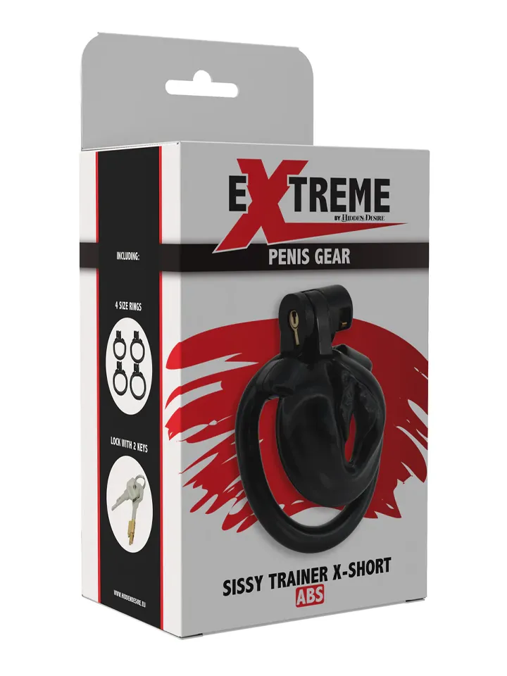 Sissy Trainer Cock Lock X-Short - Chastity cage 4 [full]