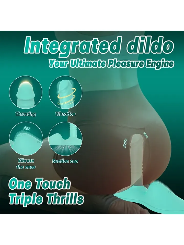 Sit & Ride Vibrator With App Control - Vibrating dildos 2 [full]