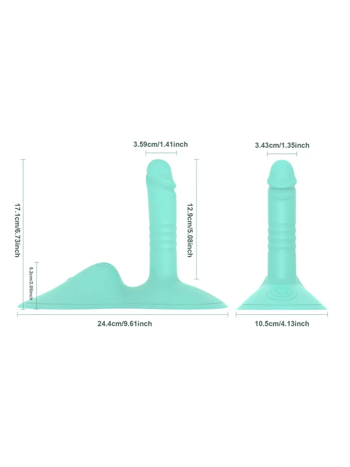 Sit & Ride Vibrator With App Control - Vibrating dildos 6 [full]
