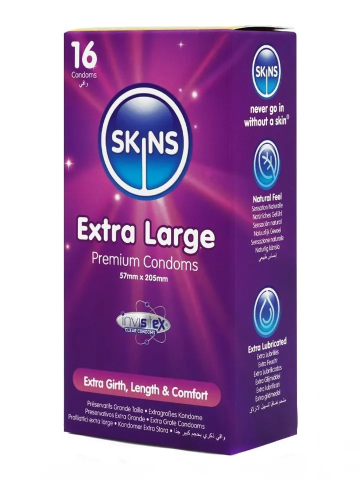 Skins Extra Large Condoms 16-pack - Extra large condoms 1 [full]