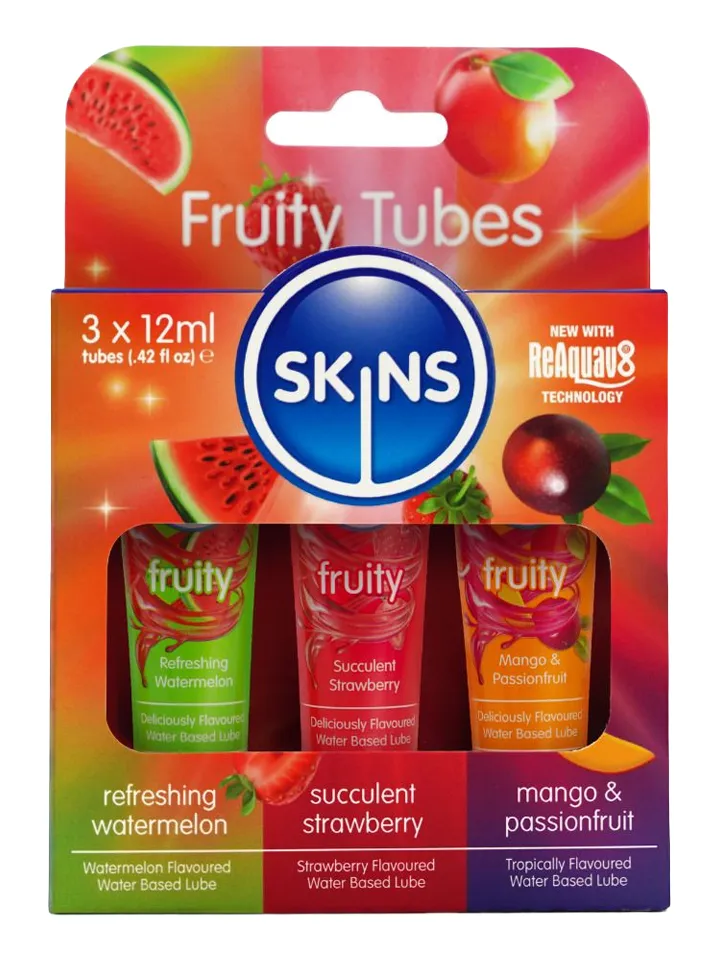 Skins Fruity Lubes 3-pack - Flavoured lubricant 1 [full]