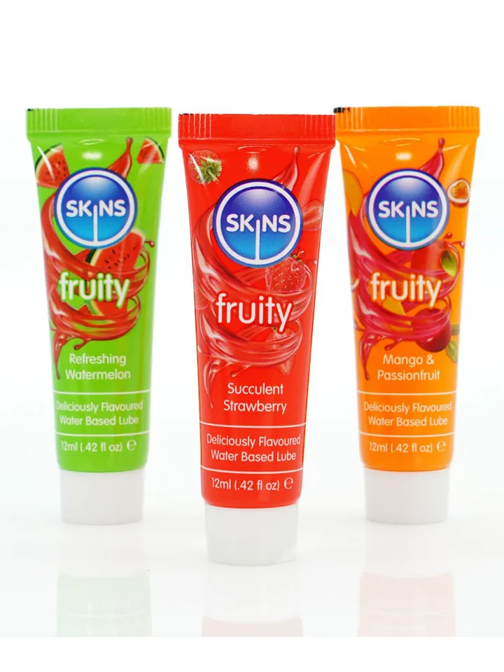 Skins Fruity Lubes 3-pack - Flavoured lubricant 2 [full]