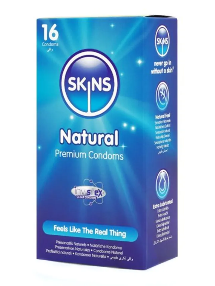 Skins Natural Condoms 16-pack - Condoms 1 [full]