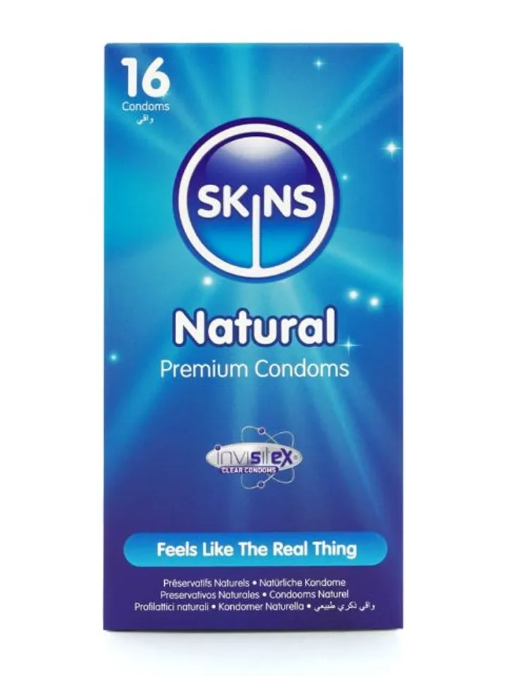 Skins Natural Condoms 16-pack - Condoms 3 [full]