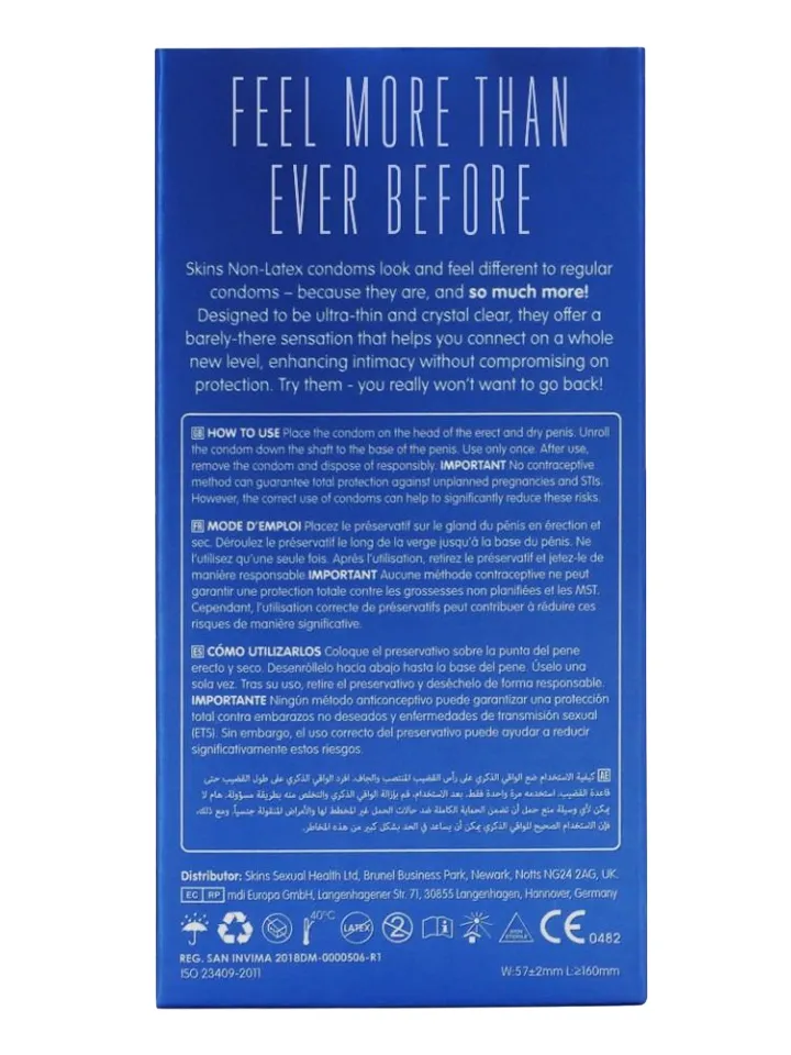 Skins Non-Latex Condoms 8-pack - Condoms 2 [full]