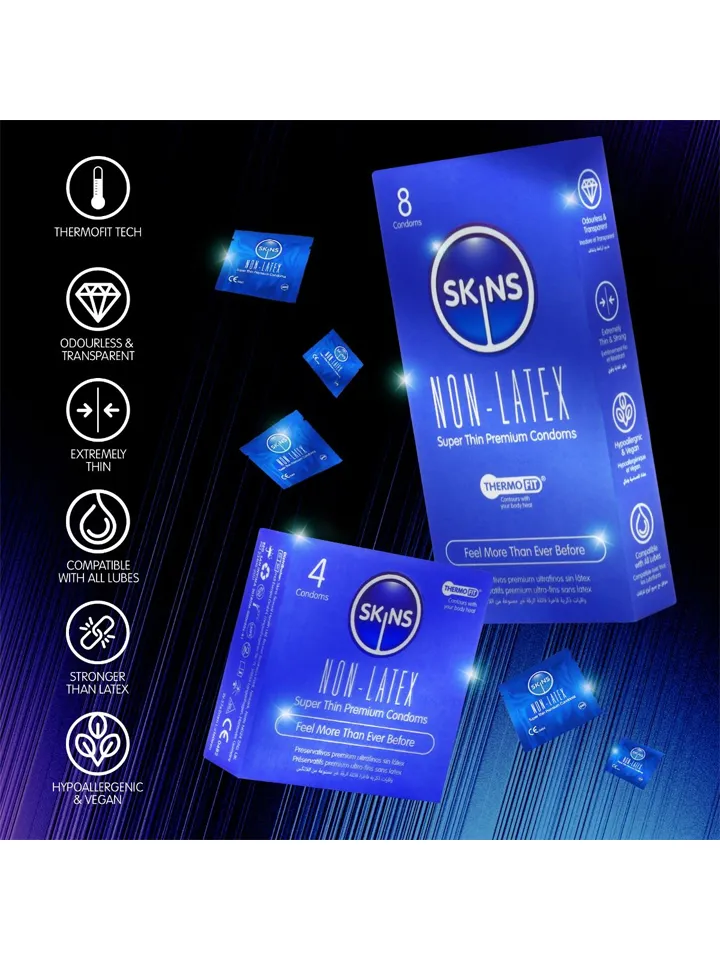 Skins Non-Latex Condoms 8-pack - Condoms 3 [full]