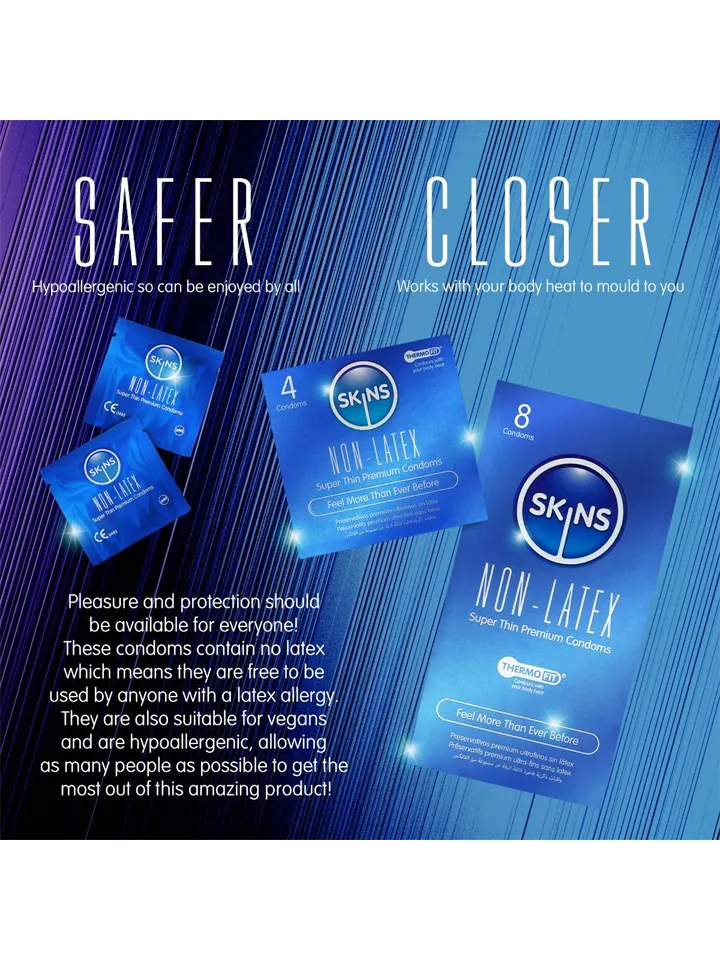 Skins Non-Latex Condoms 8-pack - Condoms 5 [full]