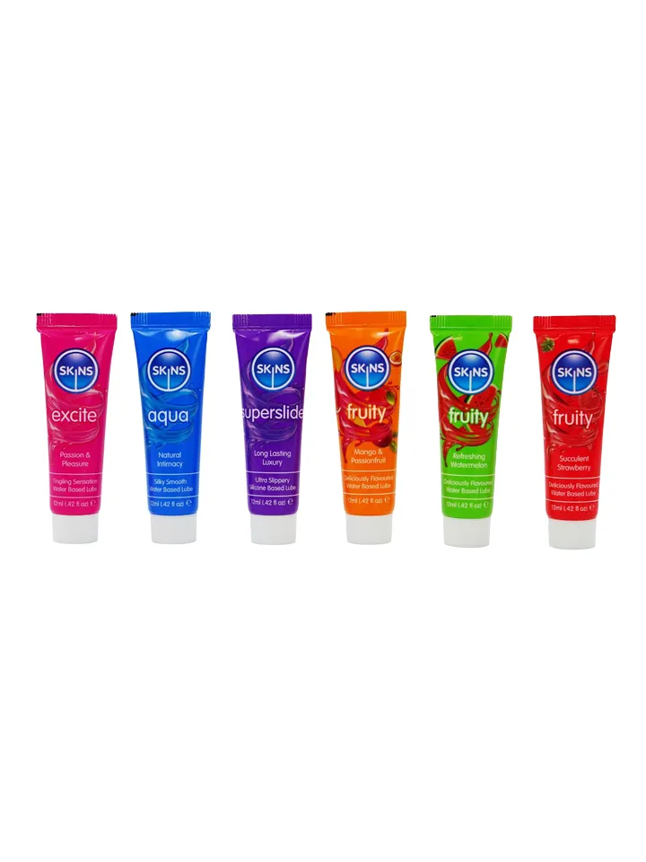 Skins Tubes Vital & Fruity 6-pack - Flavoured lubricant 2 [full]